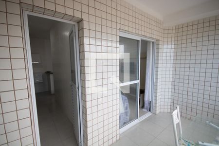 Varanda de apartamento para alugar com 1 quarto, 45m² em Nova Mirim, Praia Grande