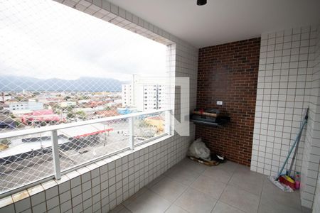 Varanda de apartamento para alugar com 1 quarto, 45m² em Nova Mirim, Praia Grande