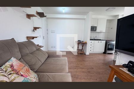 Sala de apartamento à venda com 2 quartos, 49m² em Jardim Samambaia, Campinas