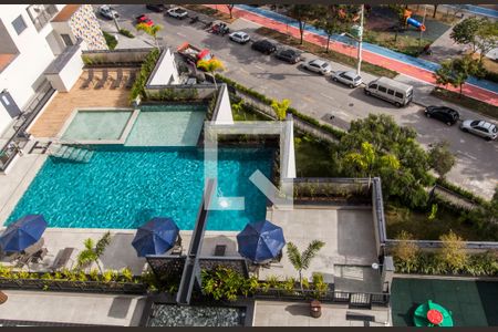 Vista da Sala de apartamento à venda com 2 quartos, 56m² em Nova Aldeinha, Barueri