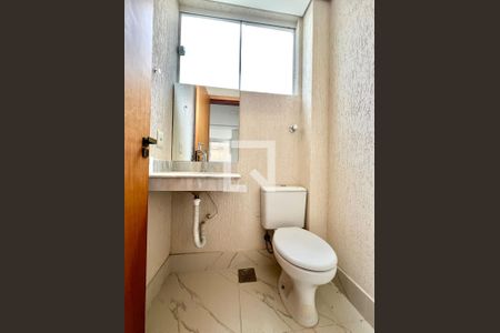 Lavabo de casa de condomínio à venda com 3 quartos, 95m² em Itapoã, Belo Horizonte