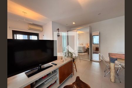 Sala de apartamento para alugar com 1 quarto, 38m² em Vila Nova Conceição, São Paulo