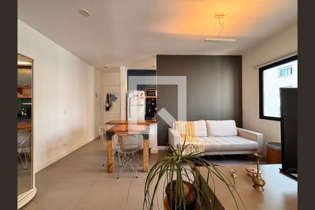 Sala de apartamento para alugar com 1 quarto, 38m² em Vila Nova Conceição, São Paulo