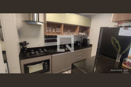 Cozinha de apartamento à venda com 3 quartos, 98m² em Parque da Represa, Jundiaí