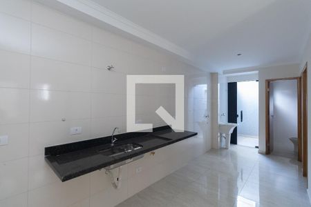 Sala/Cozinha de apartamento à venda com 2 quartos, 41m² em Parque Vitoria, São Paulo