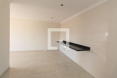 Sala/Cozinha de apartamento à venda com 2 quartos, 54m² em Parque Vitoria, São Paulo
