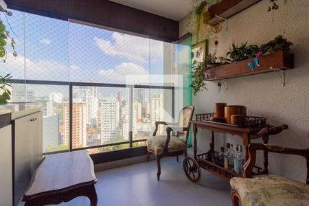 Varanda da Sala de apartamento para alugar com 2 quartos, 64m² em Jardim das Acácias, São Paulo