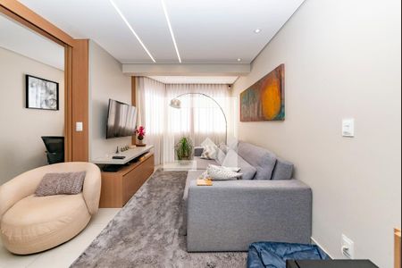 Sala de apartamento à venda com 2 quartos, 95m² em Luxemburgo, Belo Horizonte