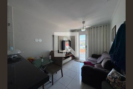 Sala de apartamento à venda com 2 quartos, 104m² em Jardim Silvana, Santo André