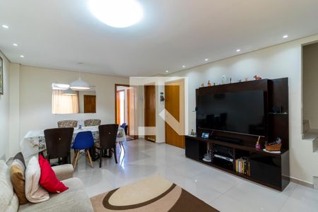 Sala de Estar de casa de condomínio à venda com 3 quartos, 98m² em Vila Prado, São Paulo