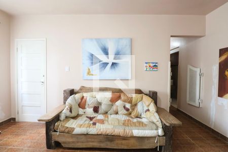 Sala de apartamento para alugar com 3 quartos, 126m² em Tortuga, Guarujá