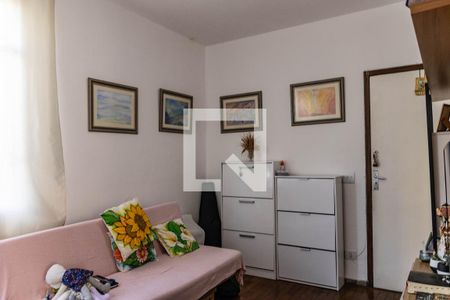 Sala de apartamento à venda com 3 quartos, 75m² em Cidade Jardim, Belo Horizonte