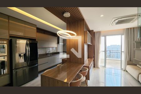 Sala/Cozinha de apartamento à venda com 3 quartos, 242m² em Parque do Colégio, Jundiaí