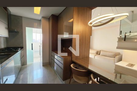 Sala/Cozinha de apartamento à venda com 3 quartos, 242m² em Parque do Colégio, Jundiaí