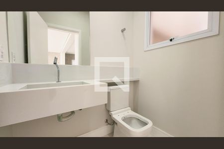 Lavabo da Sala de casa de condomínio à venda com 3 quartos, 208m² em Jardim Ermida I, Jundiaí