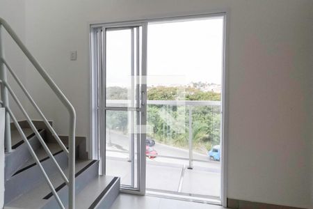 Varanda da sala de apartamento à venda com 2 quartos, 100m² em Parque Xangri-lá, Contagem