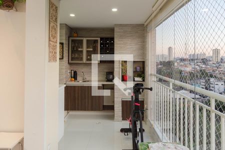Varanda de apartamento à venda com 2 quartos, 114m² em Vila Santo Antonio, Guarulhos