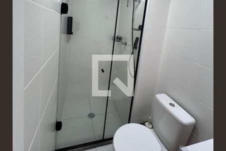 Banheiro da Suíte de apartamento para alugar com 1 quarto, 24m² em Alto da Mooca, São Paulo