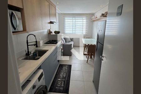 Cozinha de apartamento para alugar com 1 quarto, 24m² em Alto da Mooca, São Paulo