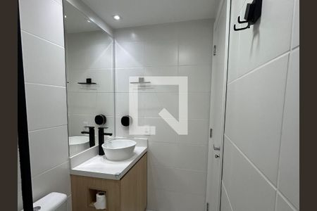 Banheiro da Suíte de apartamento para alugar com 1 quarto, 24m² em Alto da Mooca, São Paulo
