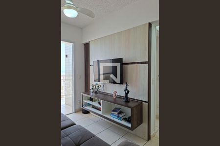 Sala de apartamento para alugar com 2 quartos, 68m² em Vila Assuncao, Praia Grande