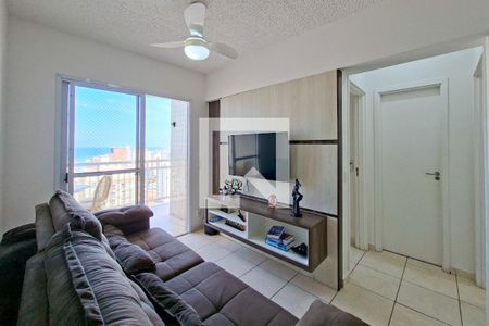 Sala de apartamento para alugar com 2 quartos, 68m² em Vila Assuncao, Praia Grande