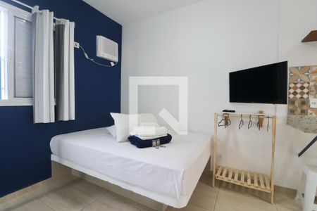 Quarto de apartamento para alugar com 1 quarto, 20m² em Jardim Virginia, Guarujá