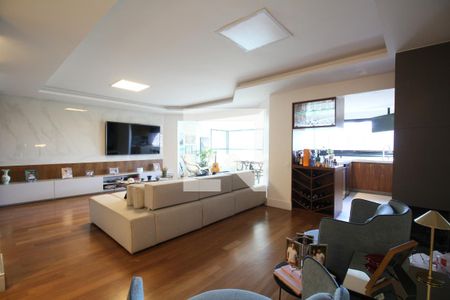 Sala de apartamento para alugar com 4 quartos, 242m² em Jardim Morumbi, São Paulo