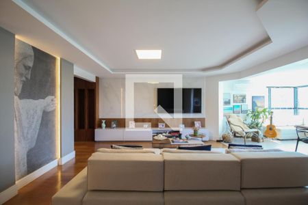 Sala de apartamento para alugar com 4 quartos, 242m² em Jardim Morumbi, São Paulo