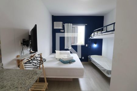 Quarto de apartamento para alugar com 1 quarto, 20m² em Jardim Virginia, Guarujá