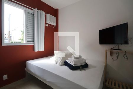 Sala de apartamento para alugar com 1 quarto, 20m² em Jardim Virginia, Guarujá