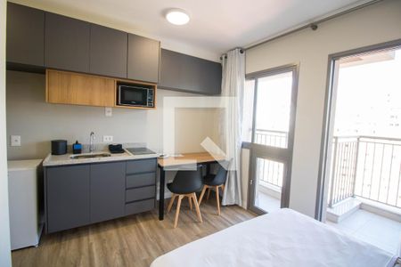 Studio de kitnet/studio para alugar com 1 quarto, 25m² em Santo Amaro, São Paulo