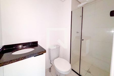 Banheiro da Suíte de apartamento para alugar com 1 quarto, 30m² em Jardim Angela (zona Leste), São Paulo