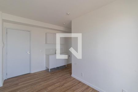 Sala e Cozinha de apartamento à venda com 2 quartos, 36m² em Vila Guilhermina, São Paulo