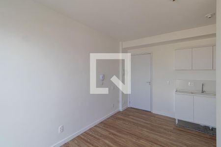 Sala e Cozinha de apartamento à venda com 2 quartos, 36m² em Vila Guilhermina, São Paulo