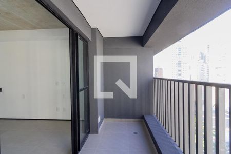 Varanda do Studio de casa de condomínio para alugar com 1 quarto, 25m² em Brooklin, São Paulo
