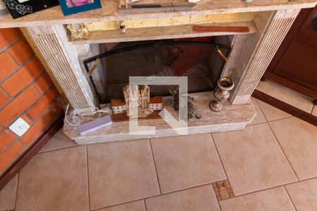 Sala de casa de condomínio para alugar com 3 quartos, 283m² em Chácara São Rafael, Campinas