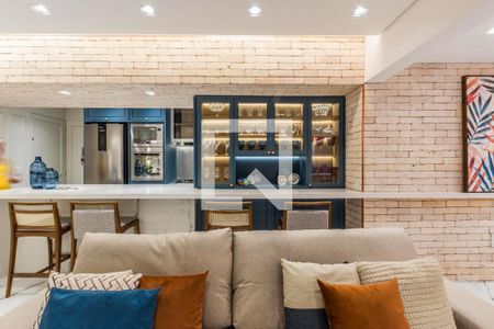 Sala de apartamento à venda com 2 quartos, 80m² em Vila Regente Feijó, São Paulo