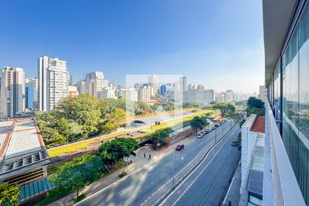 Vista da Varanda do Studio de apartamento para alugar com 1 quarto, 14m² em Vila Clementino, São Paulo