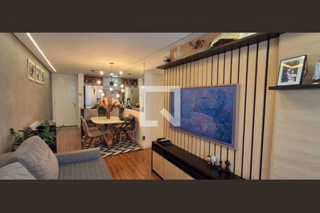 Sala de apartamento para alugar com 2 quartos, 51m² em Vila Dayse, São Bernardo do Campo