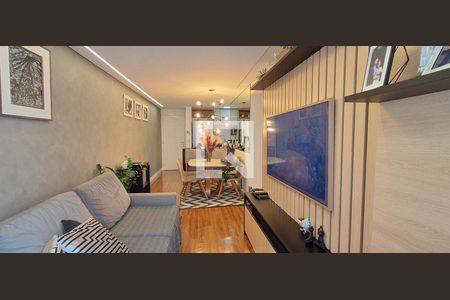 Sala de apartamento para alugar com 2 quartos, 51m² em Vila Dayse, São Bernardo do Campo