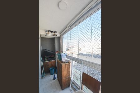 Varanda gourmet de apartamento à venda com 2 quartos, 58m² em Vila Camargo, São Bernardo do Campo