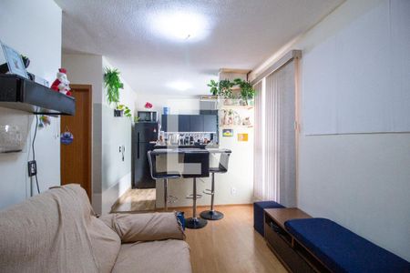 Sala de apartamento para alugar com 2 quartos, 52m² em Jardim Guaruja, Sorocaba