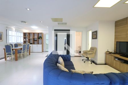 Sala de apartamento para alugar com 5 quartos, 200m² em Barra Funda, Guarujá