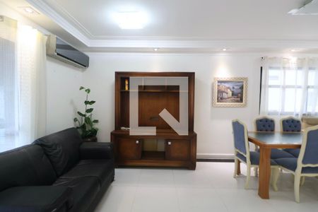 Sala de apartamento para alugar com 5 quartos, 200m² em Barra Funda, Guarujá
