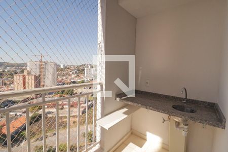 Sacada da Sala de apartamento à venda com 2 quartos, 69m² em Retiro, Jundiaí