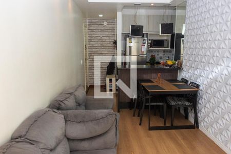 Sala de apartamento à venda com 2 quartos, 48m² em Jardim das Flores, São Paulo