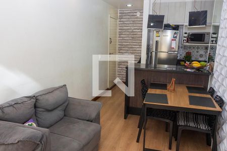 Sala de apartamento à venda com 2 quartos, 48m² em Jardim das Flores, São Paulo