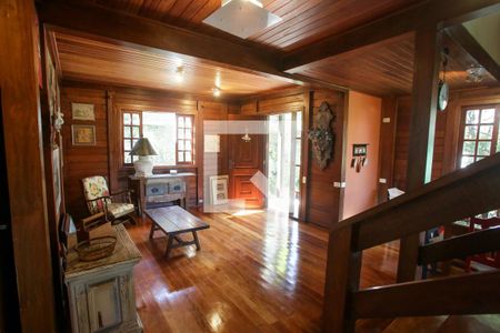 Sala de casa de condomínio para alugar com 3 quartos, 360m² em Jacarepaguá, Rio de Janeiro