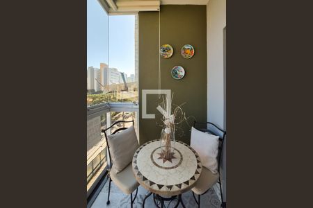 Varanda da Sala de apartamento à venda com 2 quartos, 104m² em Jardim Portugal, São Bernardo do Campo